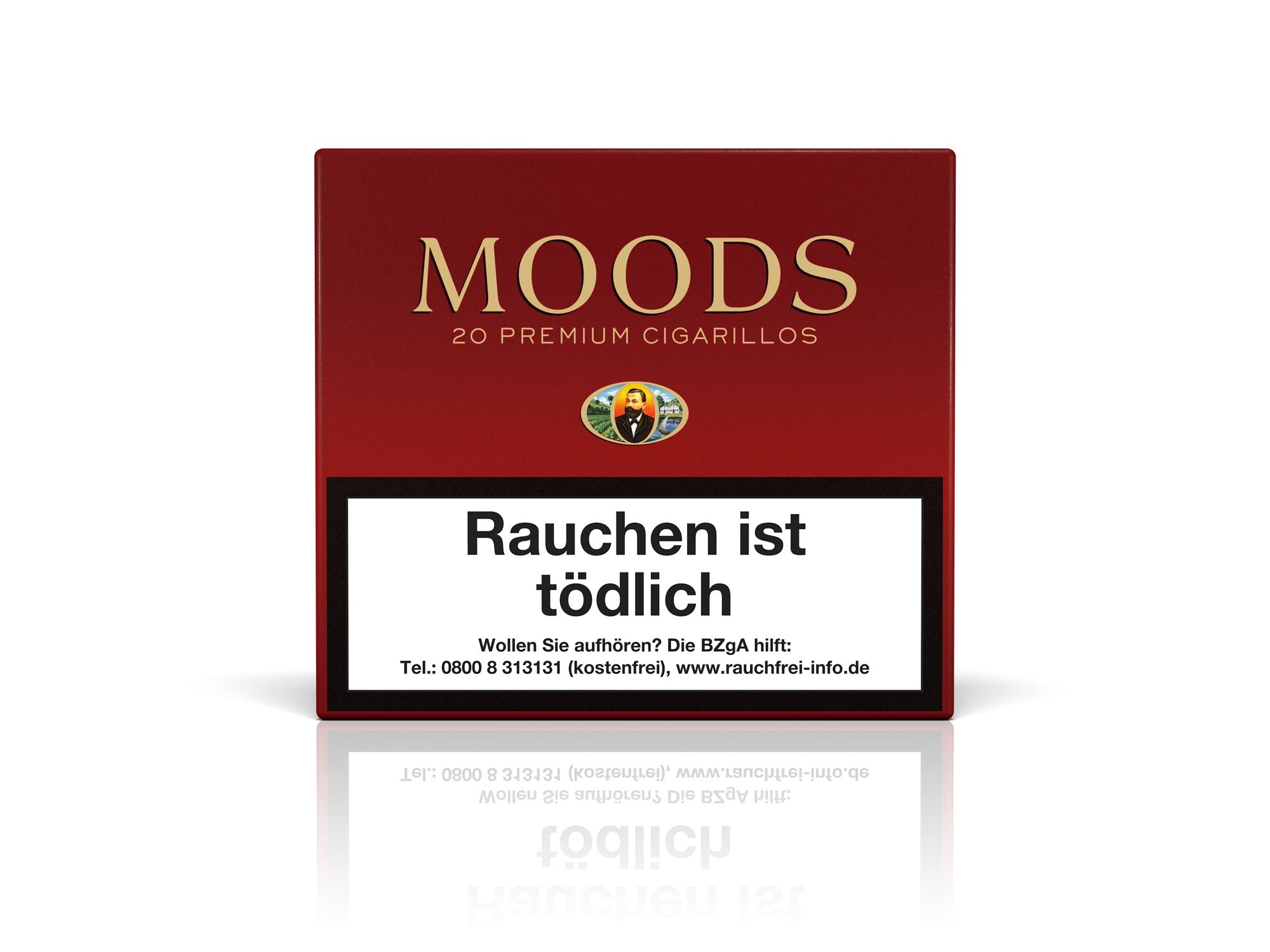 Dannemann Moods ohne Filter 10 x 20 Zigarillos