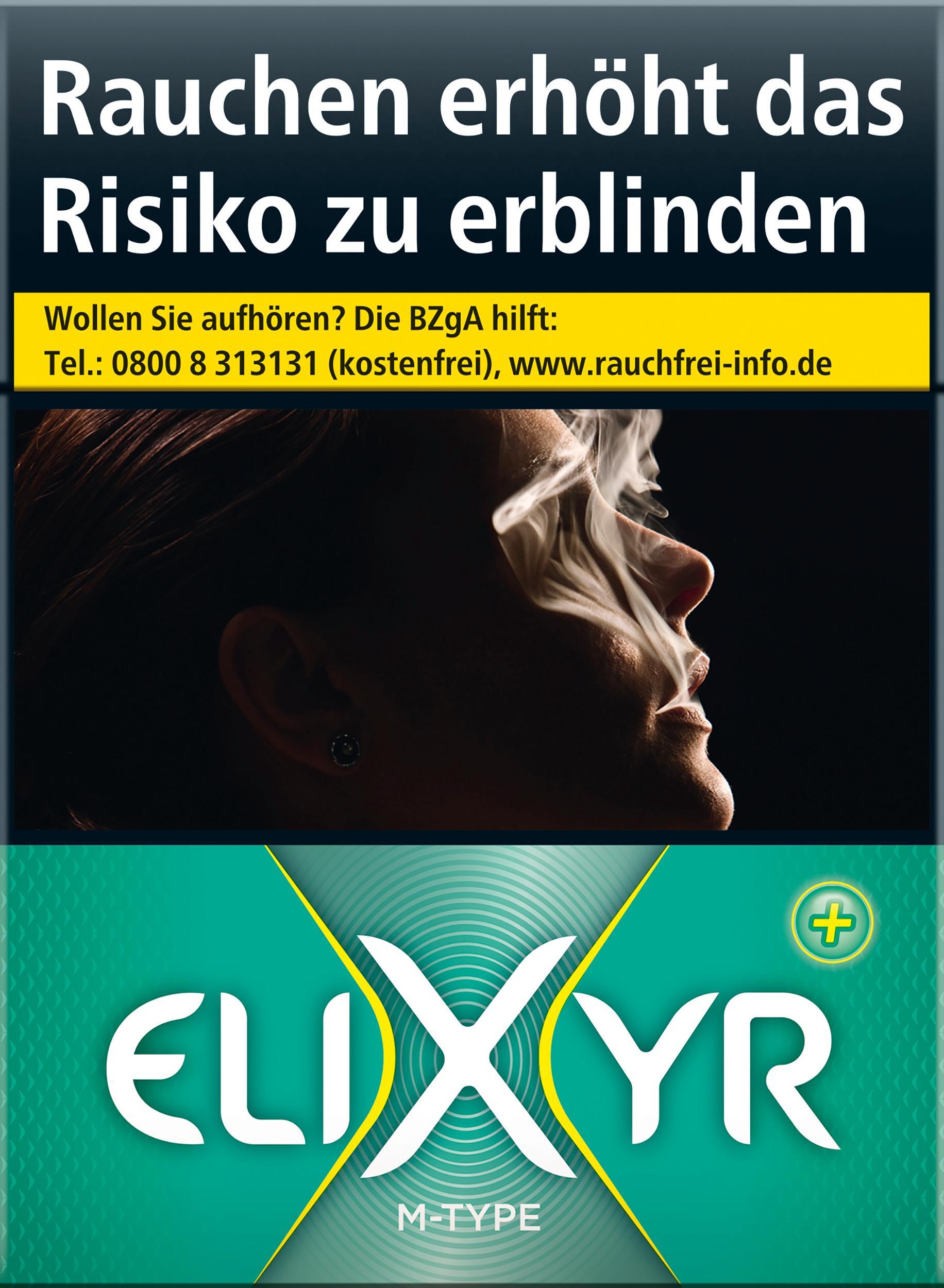 Elixyr+ M-Type Zigaretten 8 x 29 Zigaretten