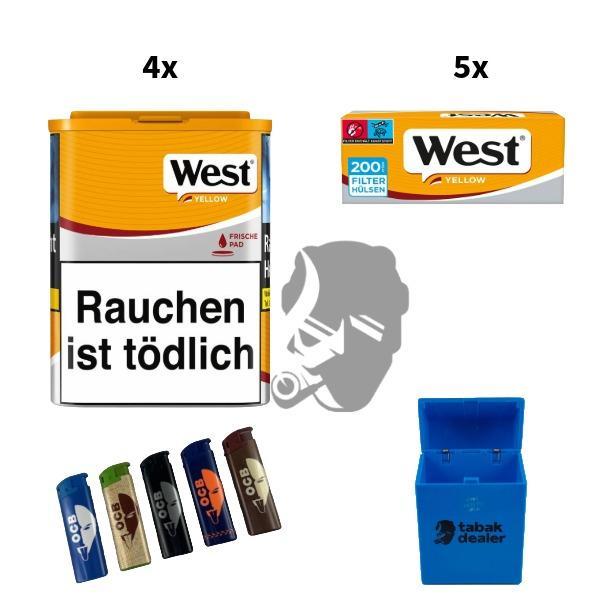 4x West Yellow 40g 4x West Yellow 40g