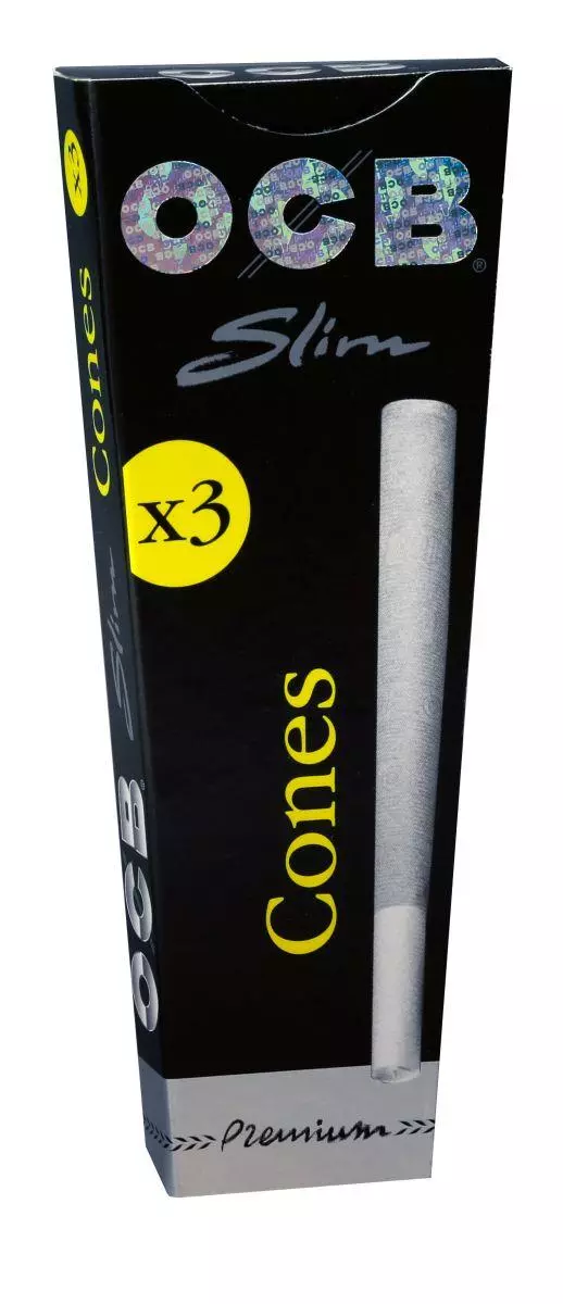 OCB Schwarz Premium Slim Cones