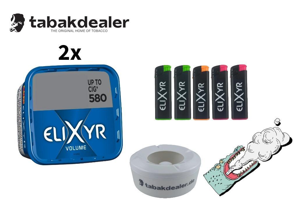 2x Elixyr Volumen Tobacco Blue Box 260g