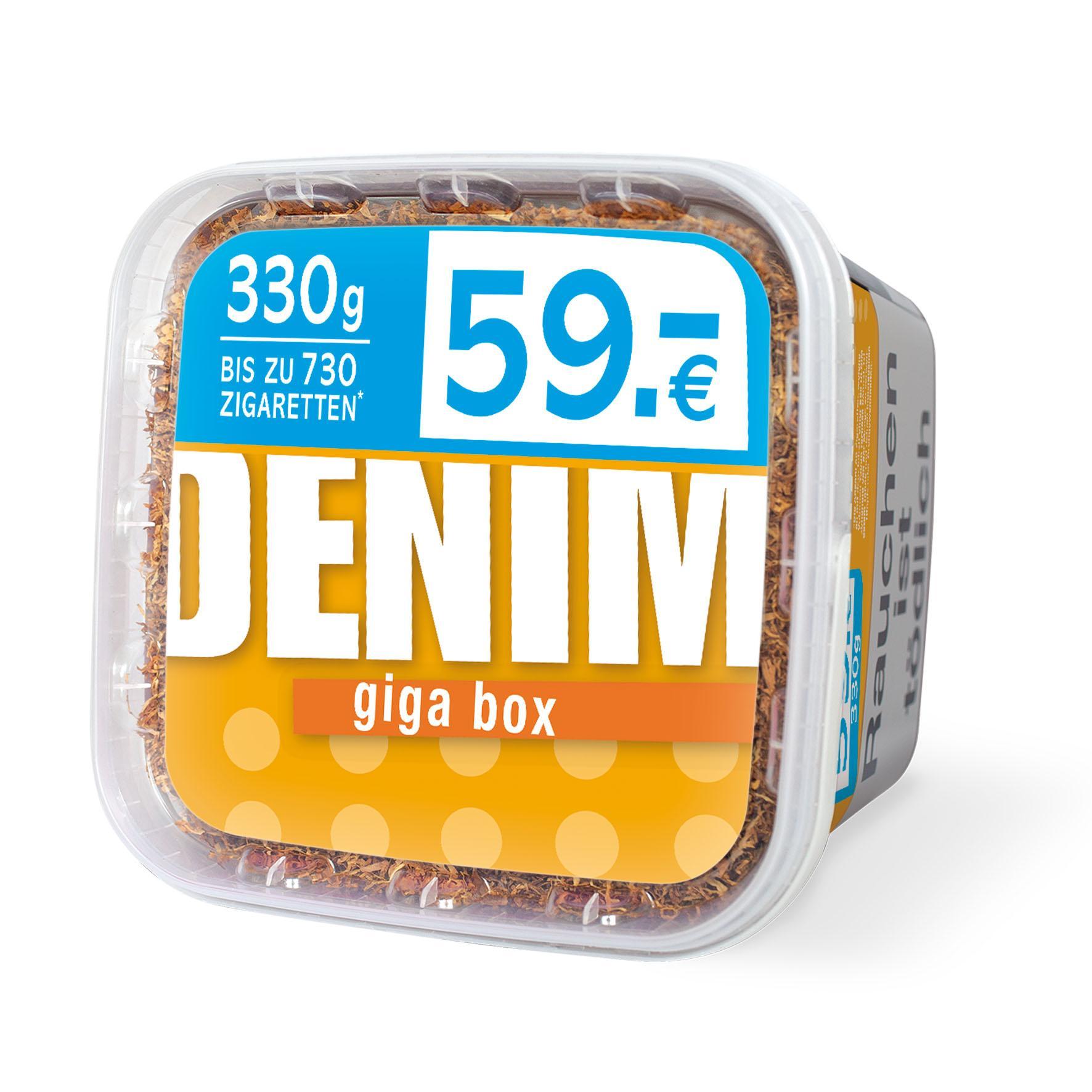 Denim Volumentabak Giga Eimer 1 x 330g Tabak