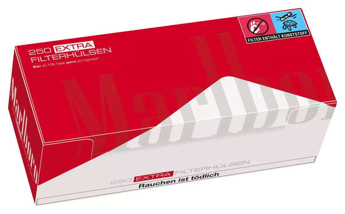 Marlboro Hülsen Red Extra 4 x 250 Stück