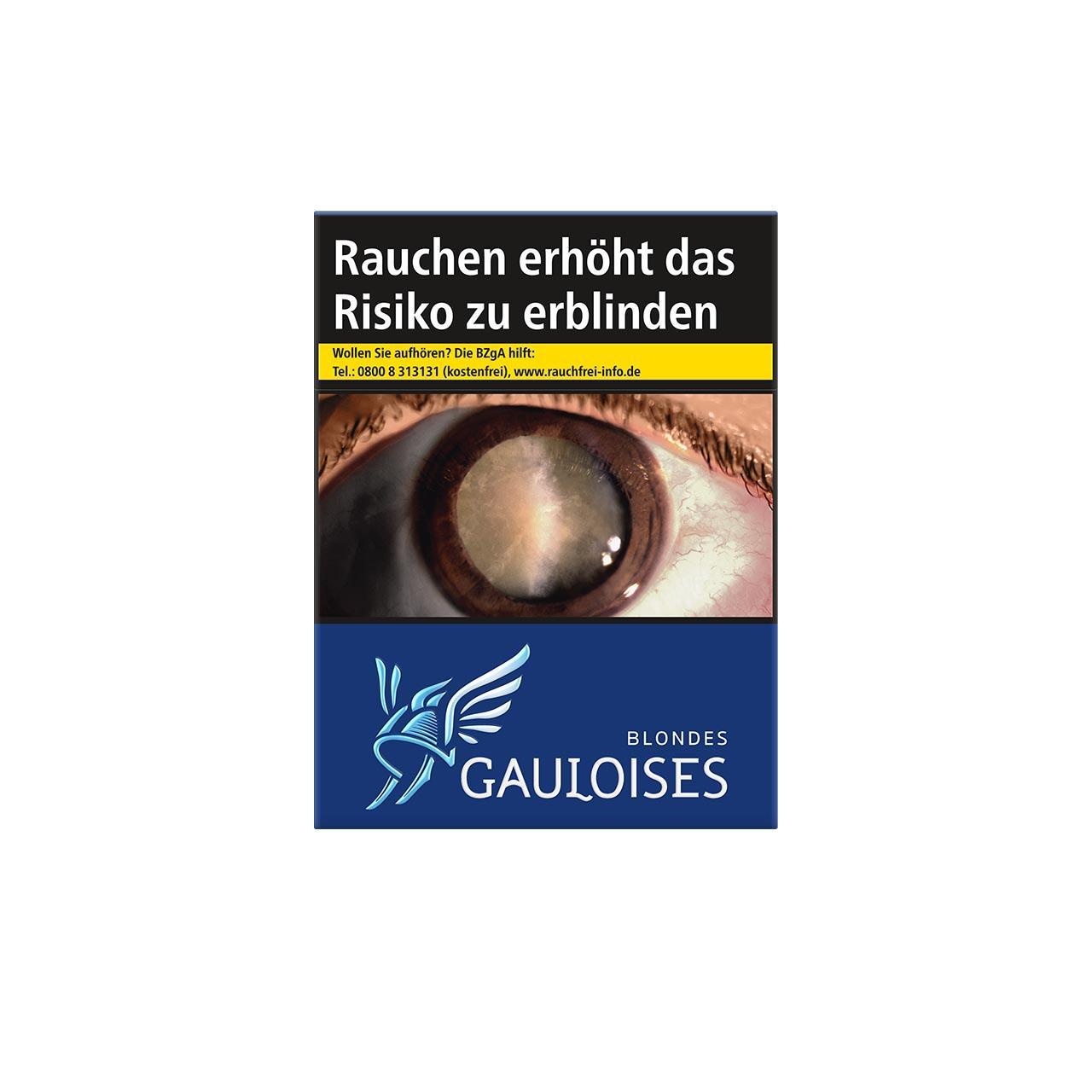 Gauloises Blondes Blau 4 x 34 Zigaretten