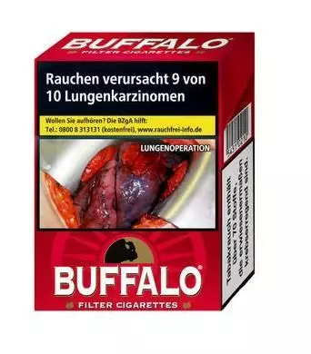 Buffalo Red Maxi 8 x 28 Zigaretten