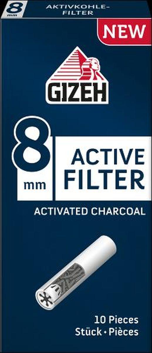 Gizeh Active Filter 8mm  25 x 10 Stück