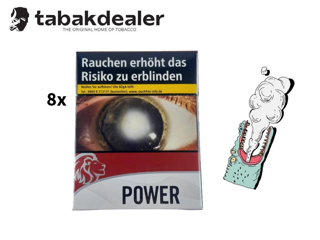 8x Power Red Giga 8 x 40 Zigaretten