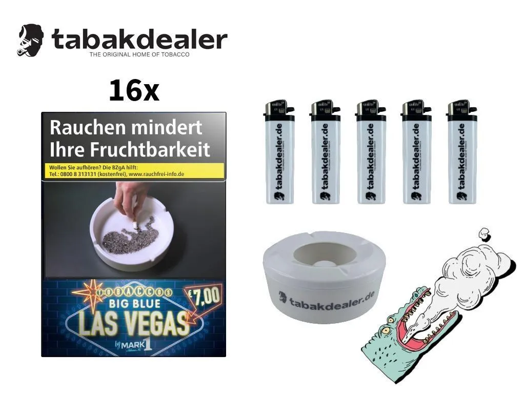 16x Las Vegas Blue Zigaretten
