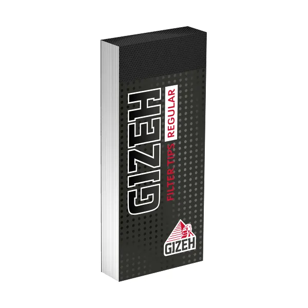 GIZEH Black Filter Tips Regular