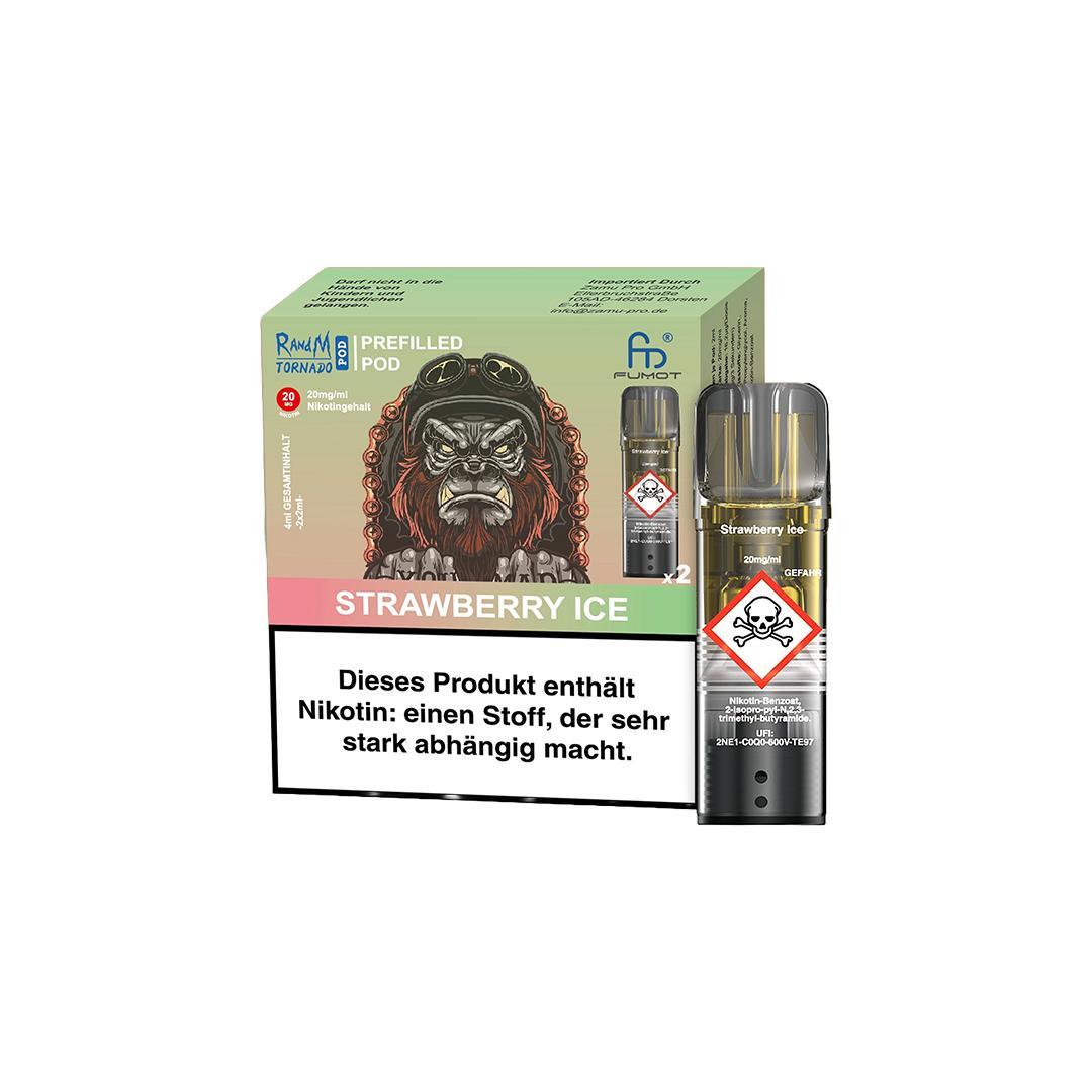 RandM Pod Strawberry Ice 20mg RandM Pod Strawberry Ice 20mg