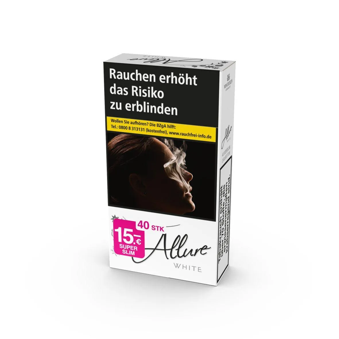 Allure White Superslims XXXL 100 10 x 40 Zigaretten