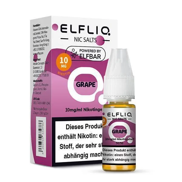 ELFLIQ - Grape 10 mg/ml