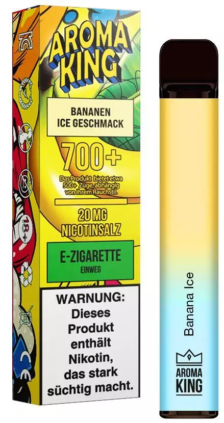 Aroma King Classic 700 Banana Ice 20mg/ml Nikotin