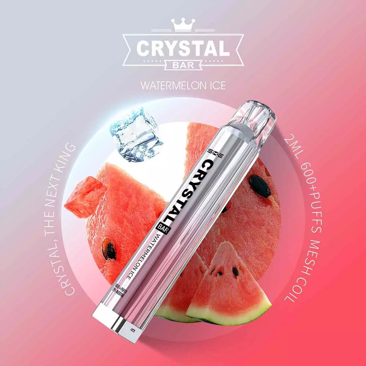SKE Crystal Bar Watermelon ICE 20mg/ml Nikotin 1 Stück