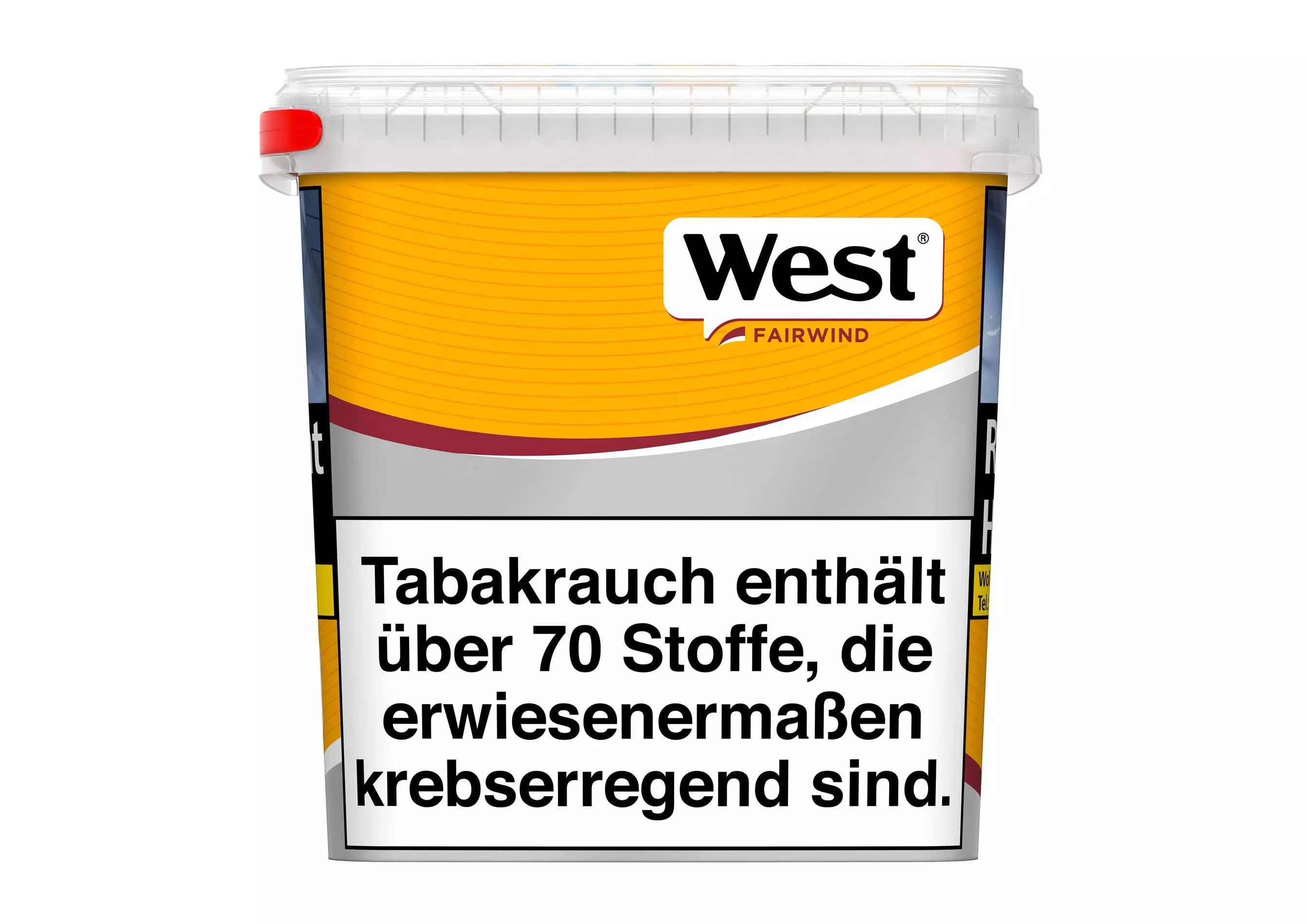 "Alter Preis" West Yellow Volumen Eimer 1 x 235g Tabak