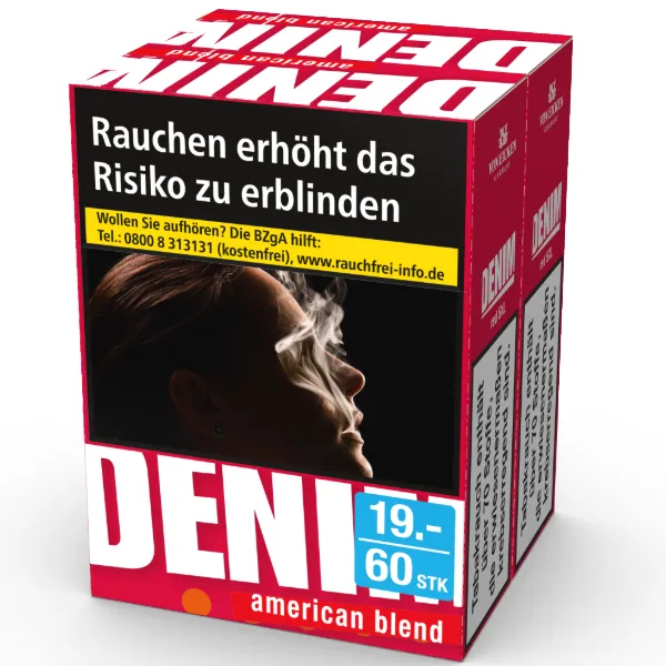 Denim Red Duo-Pack 4 x 60 Zigaretten