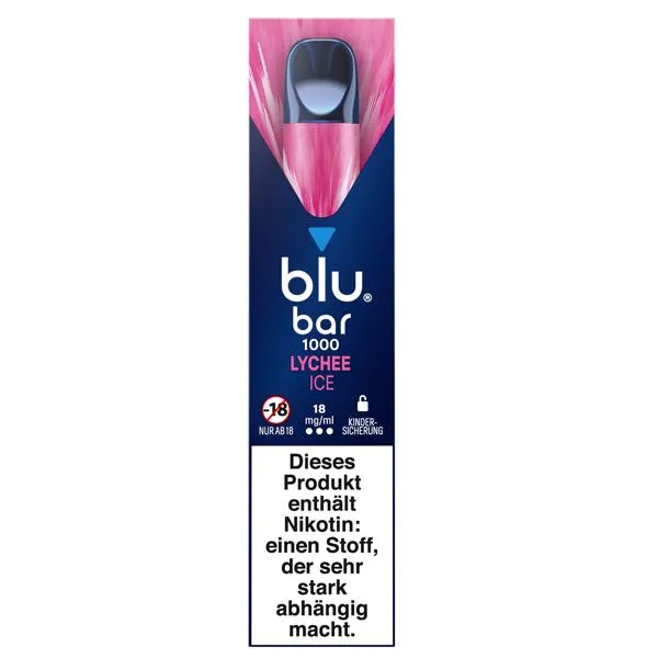 blu bar Lychee Ice 18mg