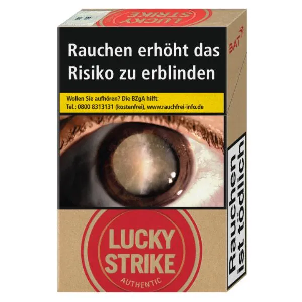 Lucky Strike Authentic Red 10 x 20 Zigaretten