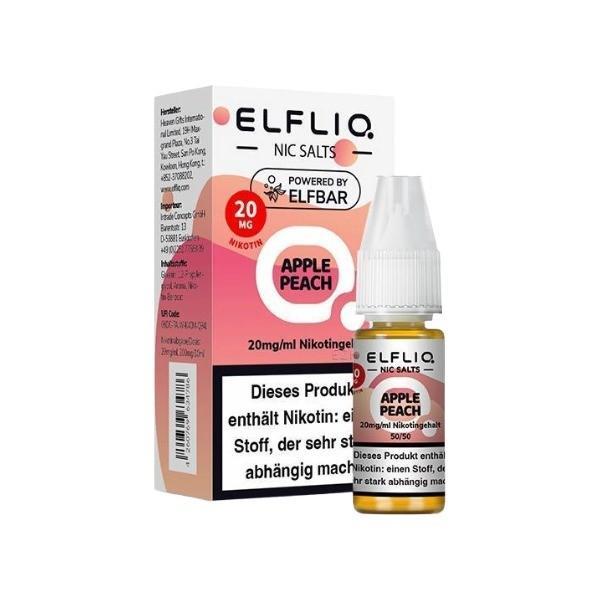 ELFLIQ - Apple Peach 20mg/ml - 10ml Liquid ELFLIQ - Apple Peach 20mg/ml - 10ml Liquid