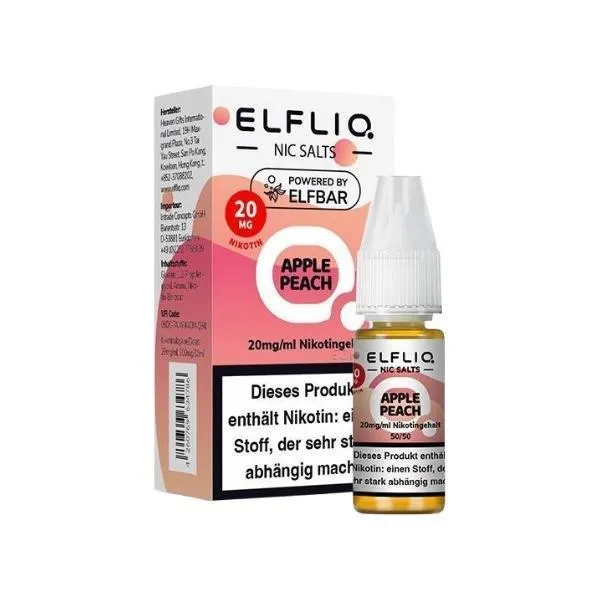 ELFLIQ - Apple Peach 20mg/ml - 10ml Liquid