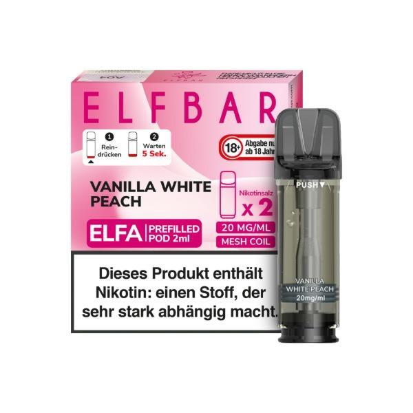 Elfbar Elfa Pod Vanilla Peach 20mg