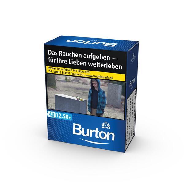 Burton Blue XXXL 4 x 40 Zigaretten
