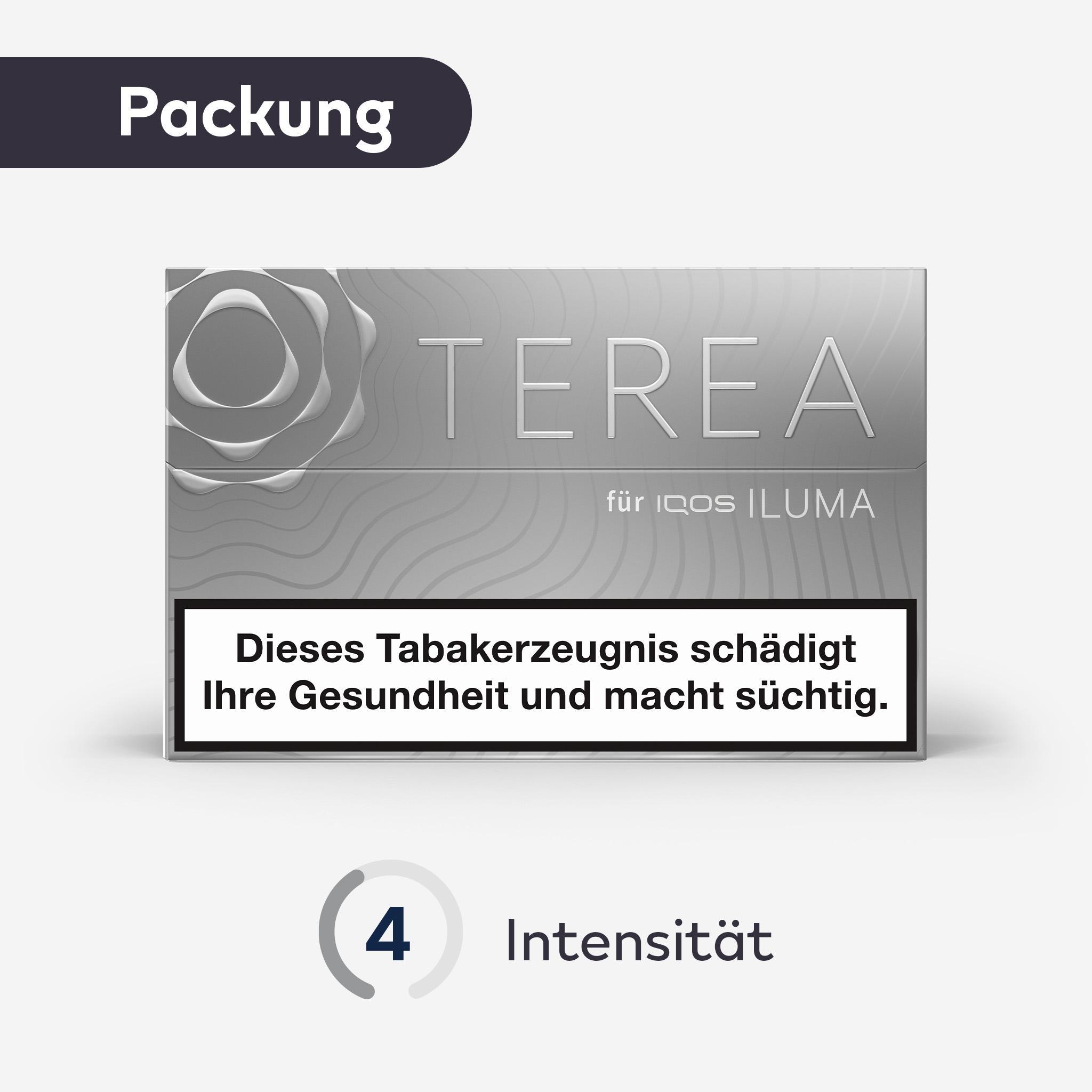 Terea Silver Tabaksticks Packung 