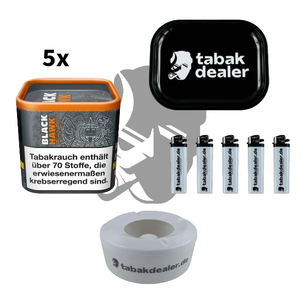 5x Black Hawk Full Flavour 30g