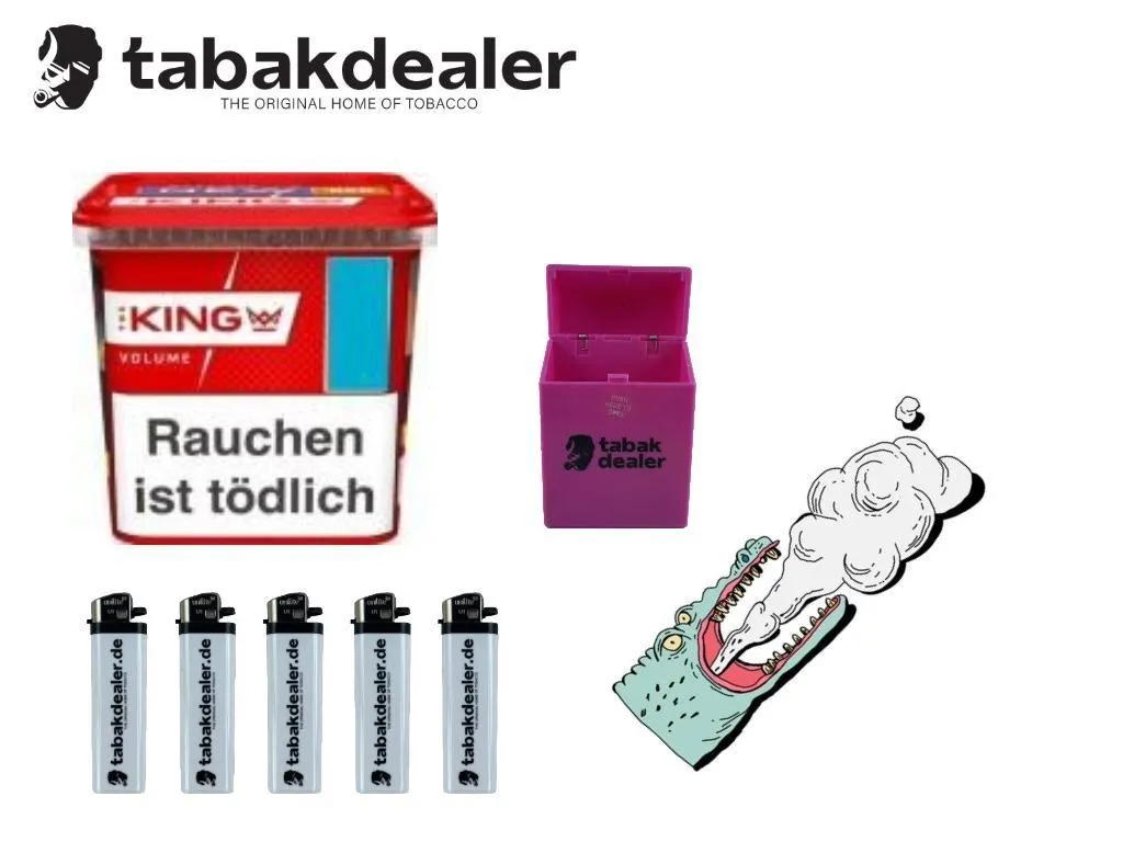 1x King Red Volumentabak 280g