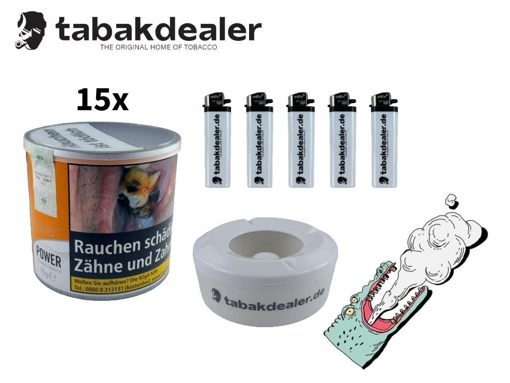 15x Power Volumentabak 70g 