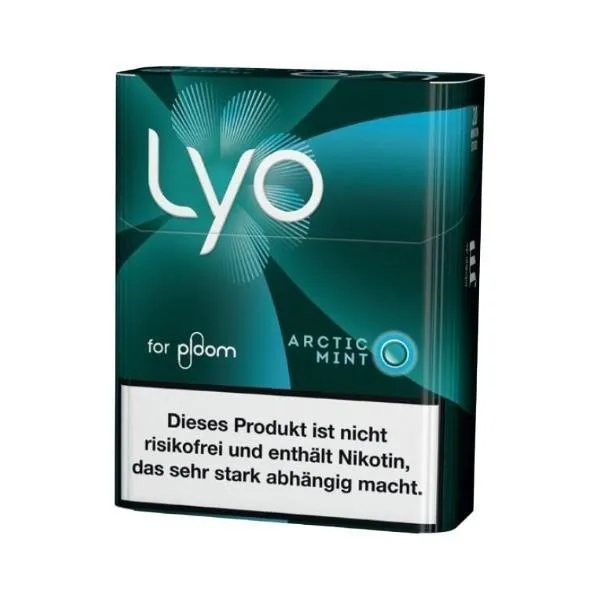 LYO Tobacco Sticks Arctic Mint Packung