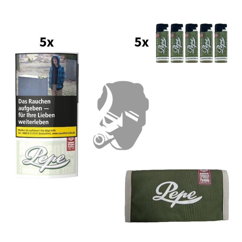Pepe Fine Green Tabak Bundle 