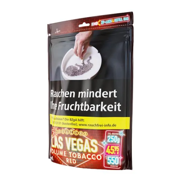 Las Vegas Volumentabak Red 1 x 250g Tabak