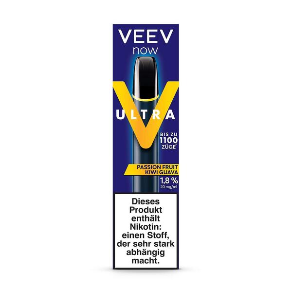VEEV Now Ultra Passion Fruit Kiwi Guava 20mg/ml Nikotin VEEV Now Ultra Passion Fruit Kiwi Guava 20mg/ml Nikotin