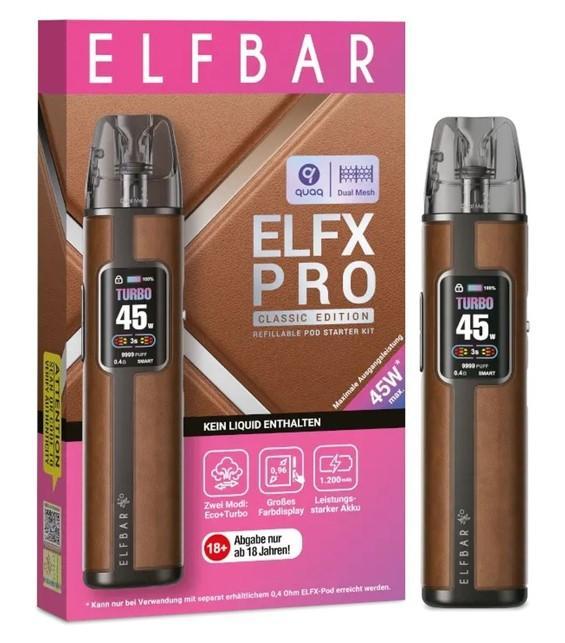 Elfbar - Elfx Pro E-Zigaretten Braun