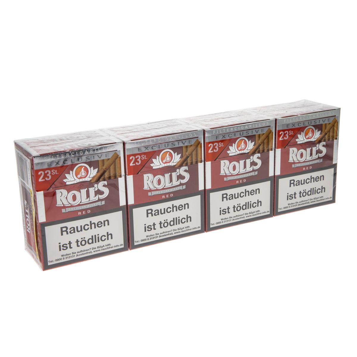 Rolls Exclusive Red 8 x 23 Zigarillos