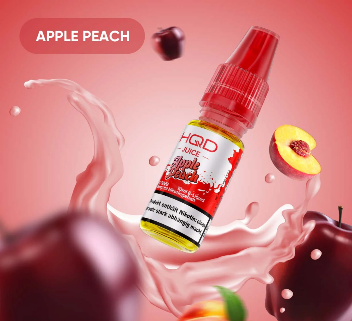 HQD Juice Apple Peach 18mg/ml