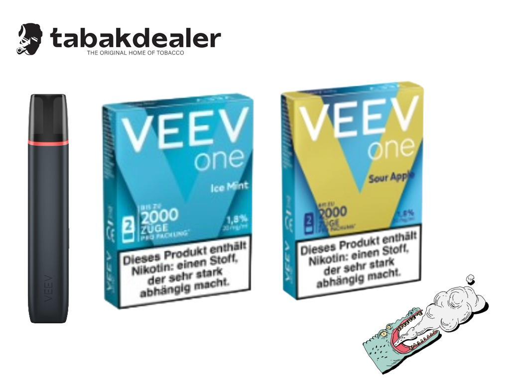Veev One Kit Velvet Black Probierangebot 