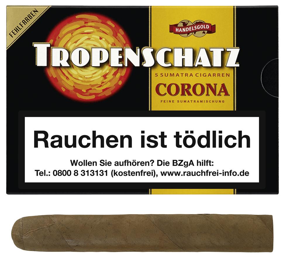 Tropenschatz Sumatra 421  10 x 5 Zigarren