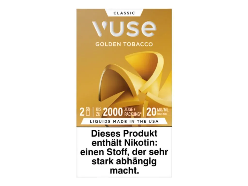 Vuse Pro Golden Tobacco 20mg/ml 1 x 2 Caps