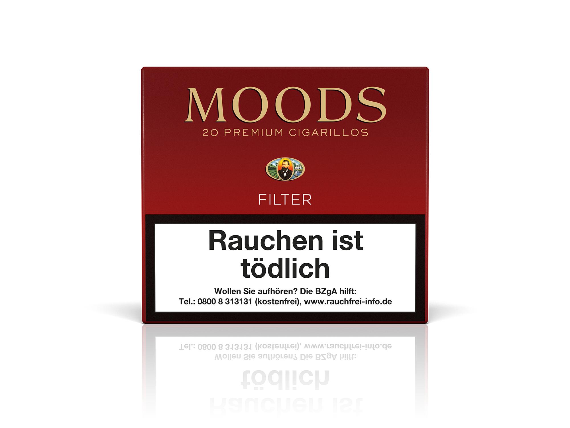 Dannemann Moods Filter 10 x 20 Zigarillos