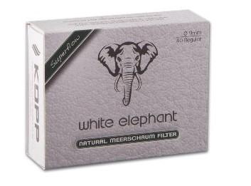 White Elephant Natur Meerschaum Filter 9mm