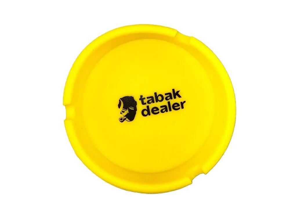 Tabakdealer Aschenbecher Gelb 1 Stück
