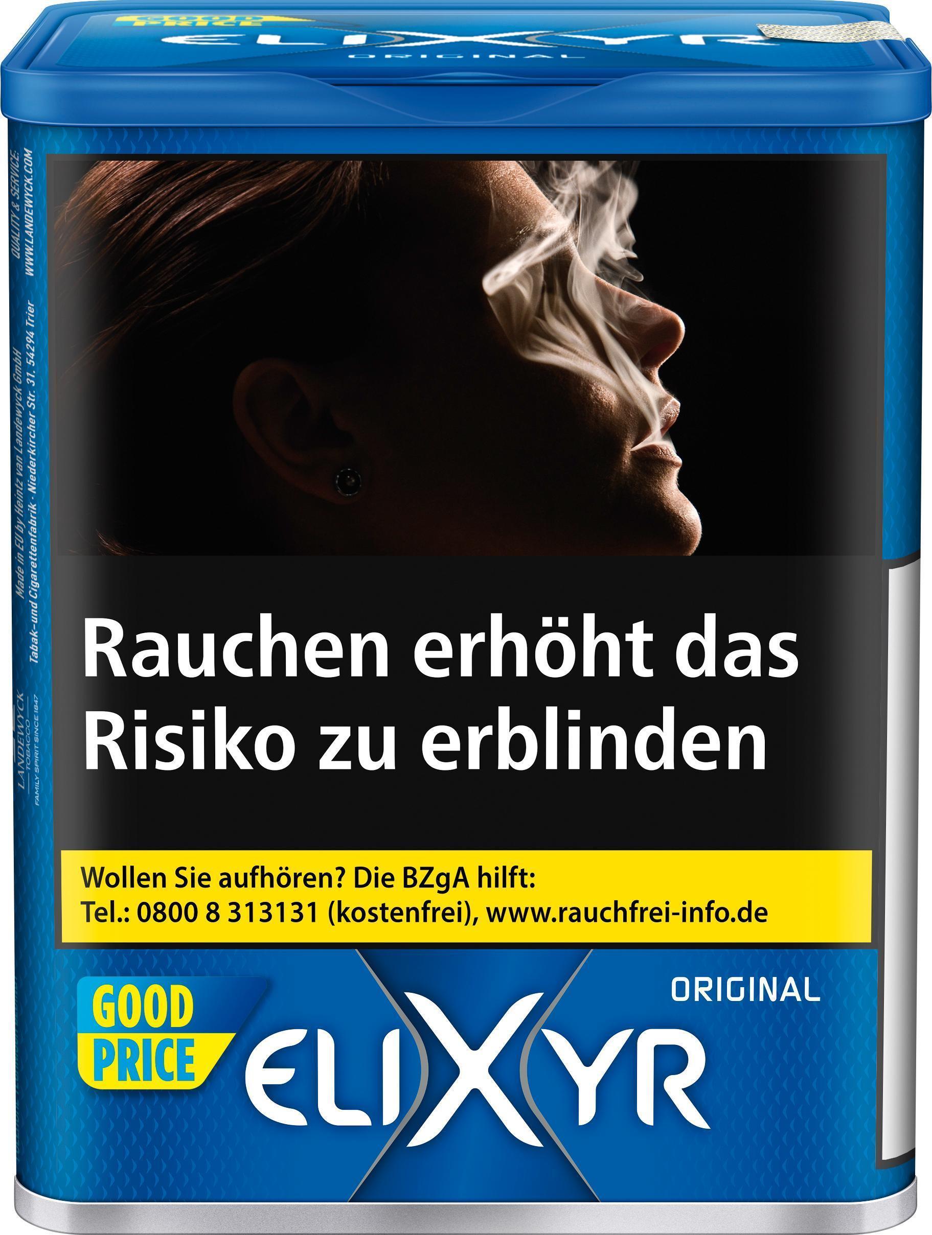 Elixyr Original Blue 1 x 102g Tabak
