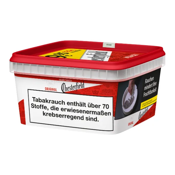 Chesterfield Red Mega Volume Tobacco 1 x 125g Tabak