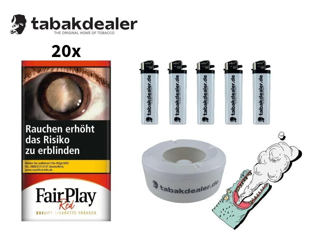 20x Fair Play American Blend 40g