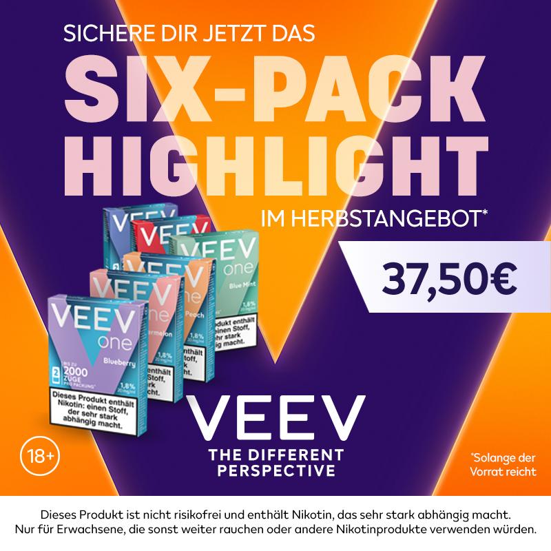 VEEV ONE Herbstangebot + 6 Geschmacksrichtungen 