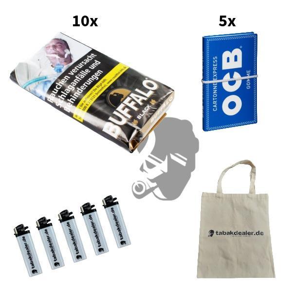 10x Buffalo Black 40g 