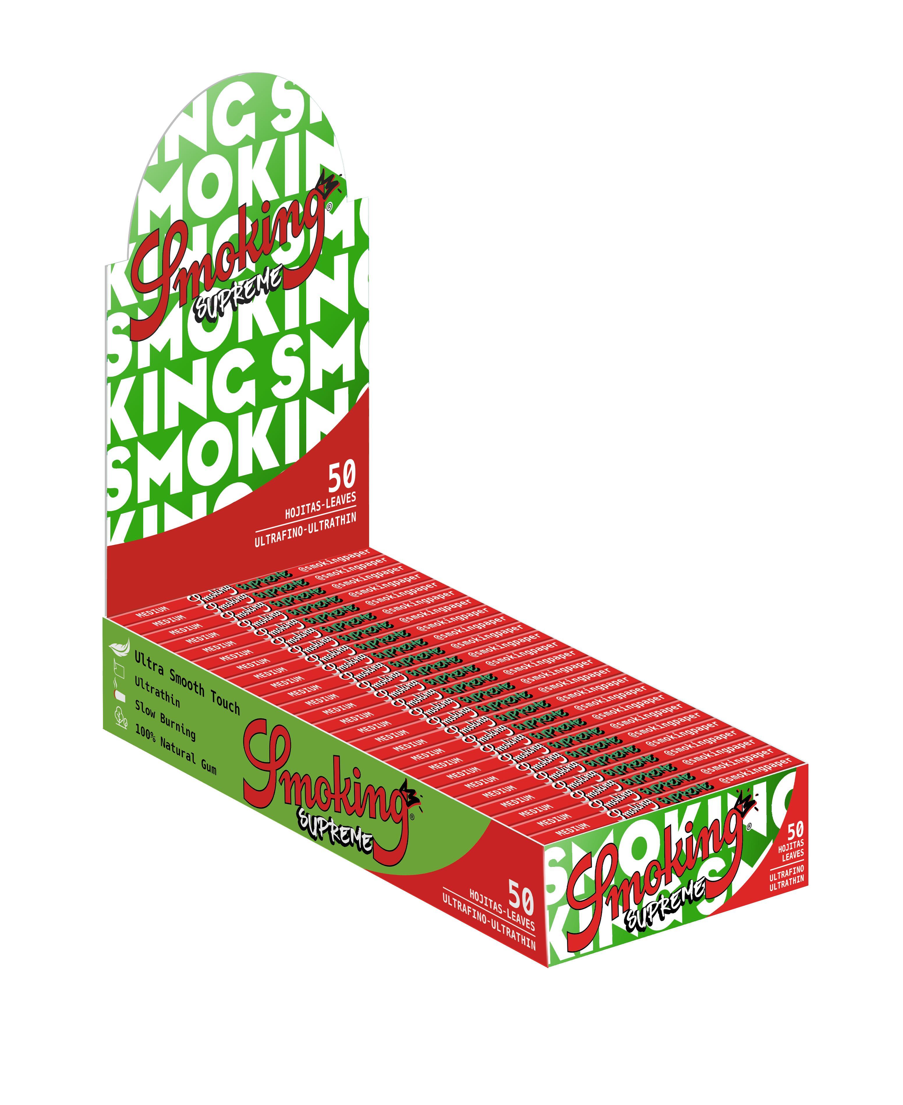 Smoking Supreme Medium 25 x 50 Blättchen