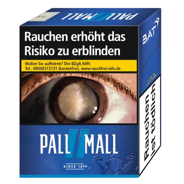Pall Mall Blue King 5 x 38 Zigaretten